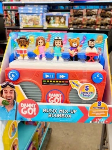 Playful Danny Go boombox that brings music, movement, and joy to little ones.

best boombox for kids, toddler-friendly music player, gift ideas for music-loving kids, kids boombox for parties, easy-to-use music player for children, preschool music boombox