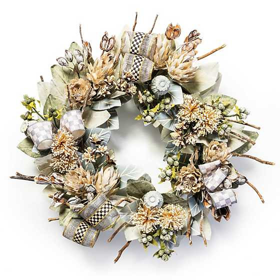 Sterling Cottage 25" Wreath | MacKenzie-Childs
