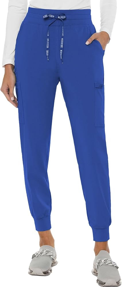 Med Couture Women's Cargo Scrub Jogger Pants, 6 Pockets, Ultra Soft, Stretch, Easy Care Soft Medi... | Amazon (US)