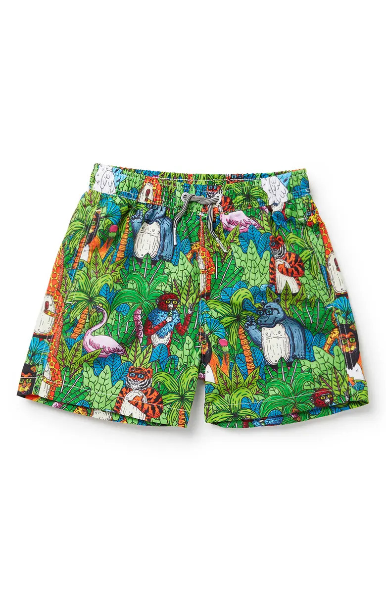 Boardies Kids' Mulga Jungle Swim Trunks | Nordstrom | Nordstrom