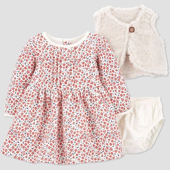 Baby Girls' Floral Dress - Just One You® made by carter's Pink | Target