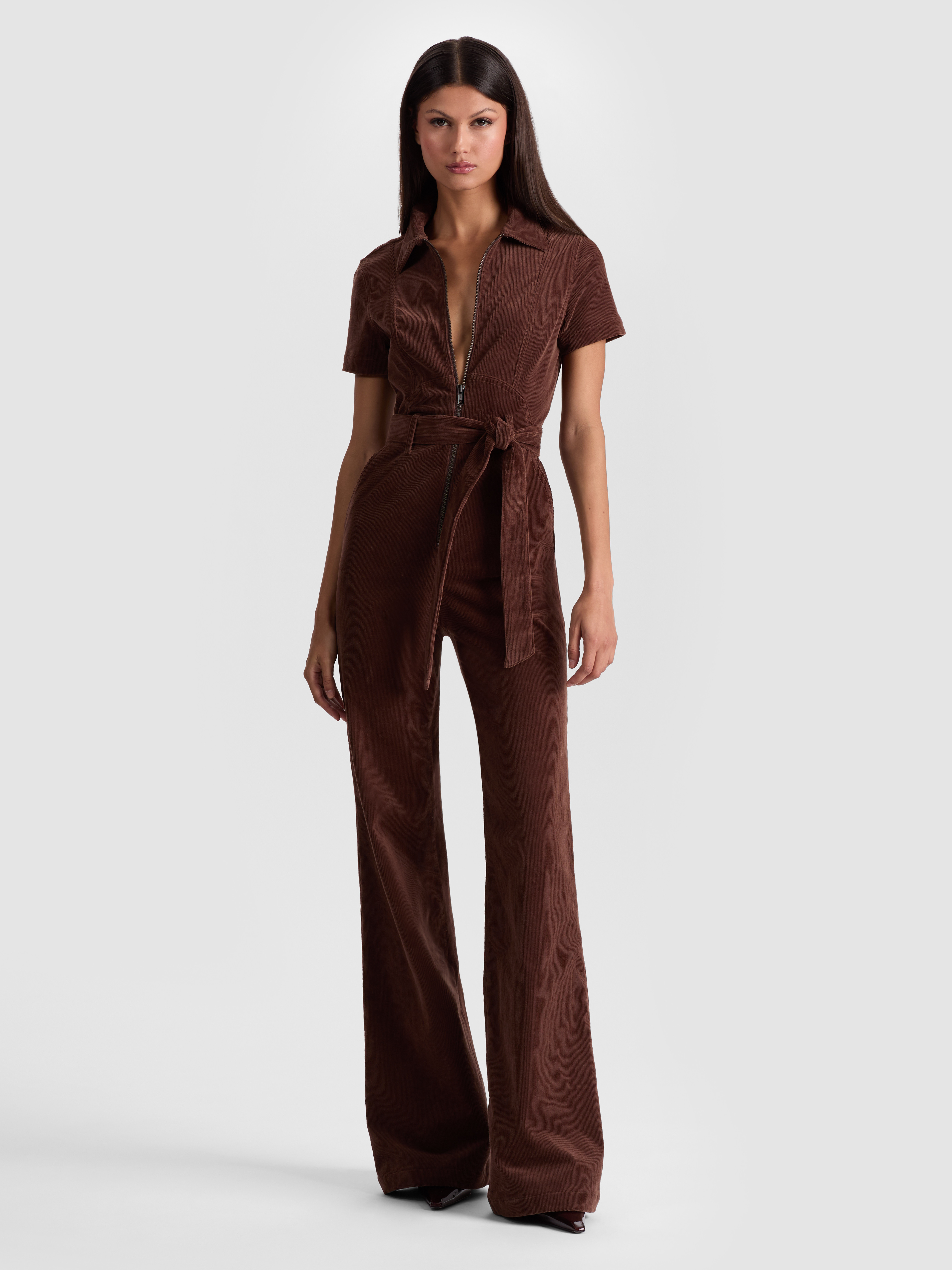 alice + olivia GORGEOUS CORDUROY JUMPSUIT | Alice + Olivia