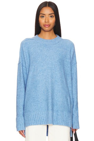 Phoebe Pullover in Waterfall Heather | Revolve Clothing (Global)