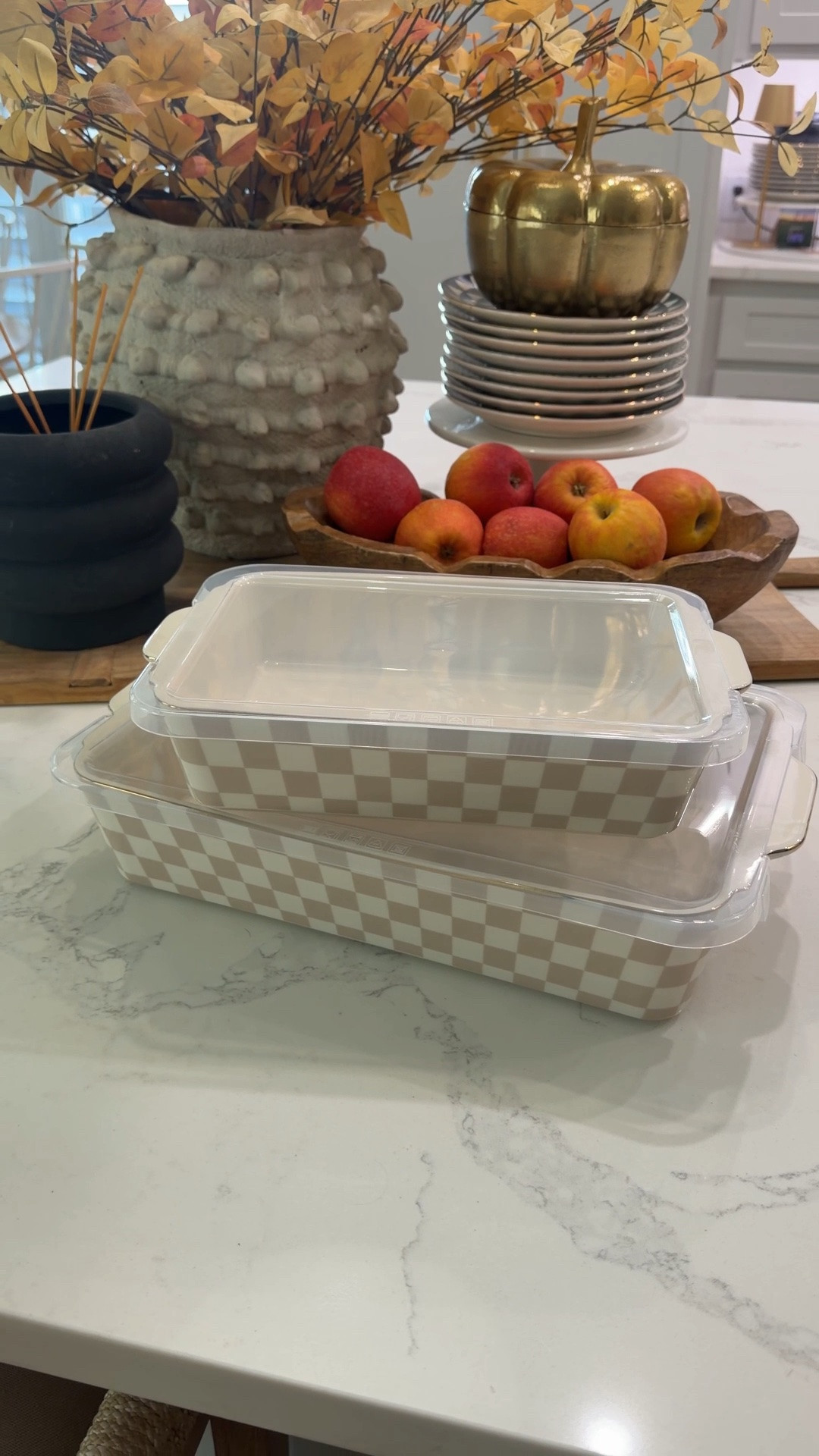 Oven, microwave and dishwasher safe! 
.

#LTKHome #LTKSeasonal #LTKmomlife
