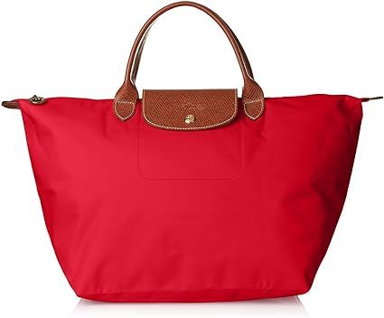 Longchamp Women's Le Pliage Medium Handbag, Red Garance | Amazon (US)