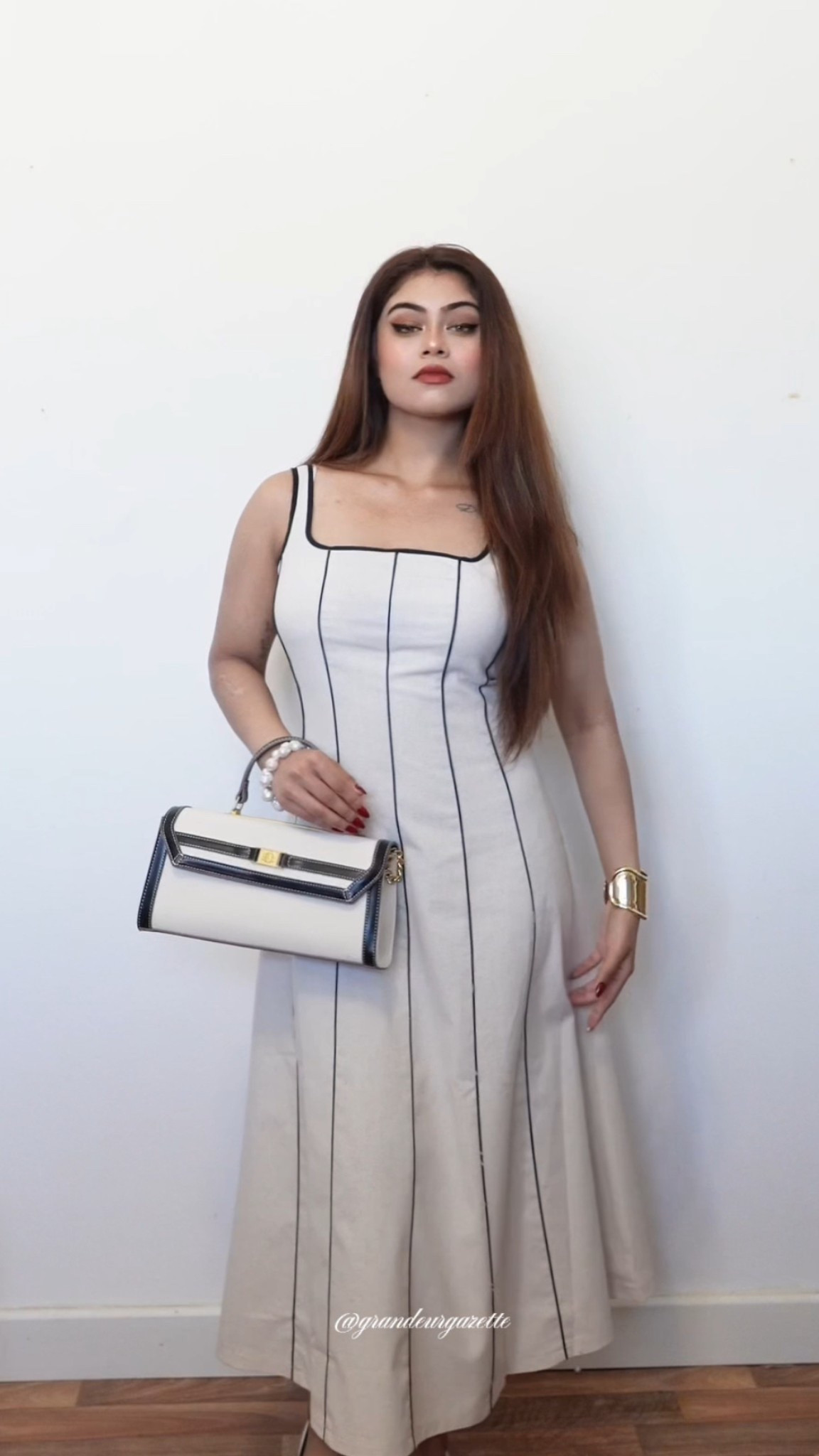 Line dress, line midi dress , khaki dress, summer dress , stripe dress 

#LTKuk #LTKdresses #LTKspring