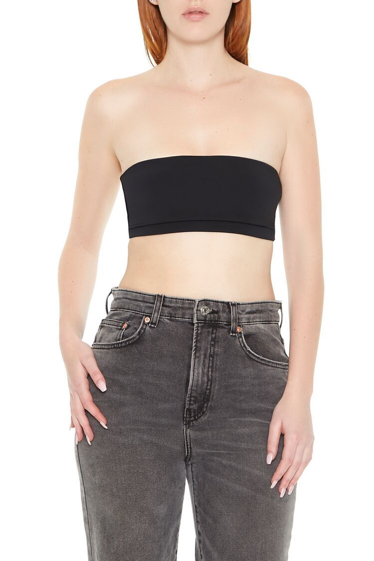 Contour Cropped Tube Top | Forever 21 (US)