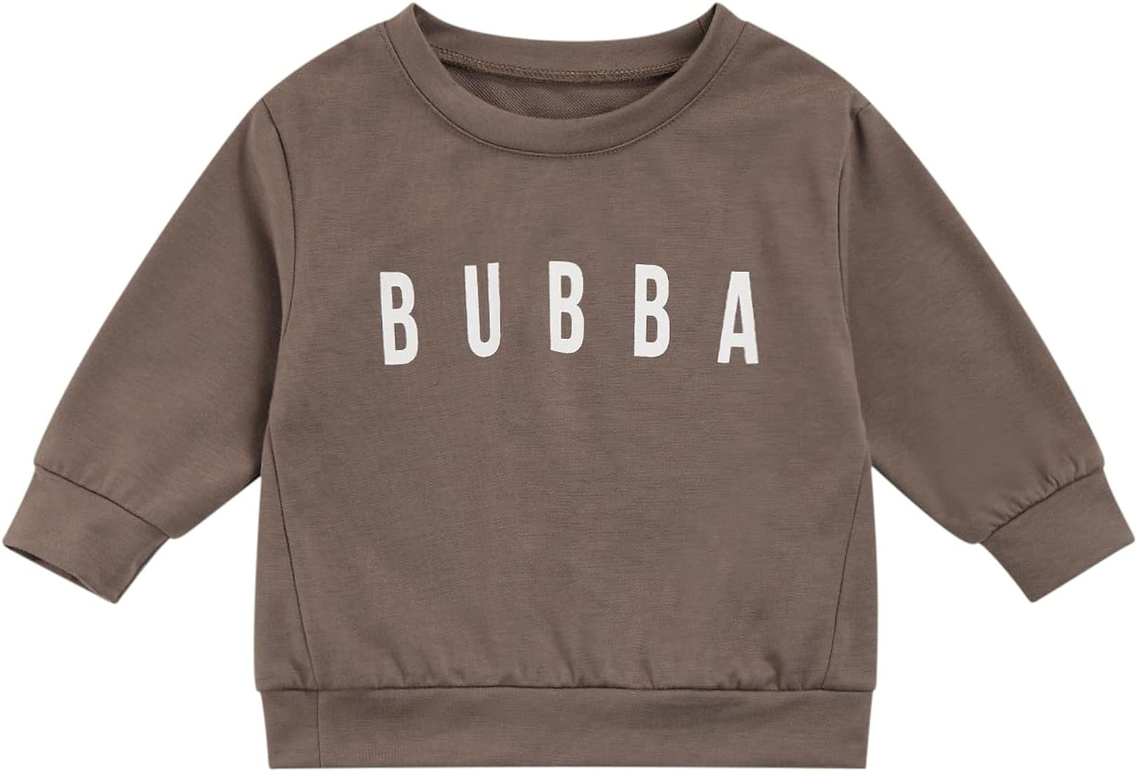 Kid Baby Girls Boys Crewneck Sweatshirt Bubba/SIS Long Sleeve Pullover Tops Oversized Sweater Shi... | Amazon (US)
