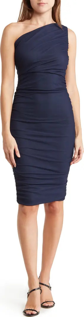 One-Shoulder Body-Con Midi Dress | Nordstrom Rack