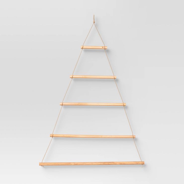 Christmas Tree Shaped Rope Wood Card Holder - Threshold™ | Target