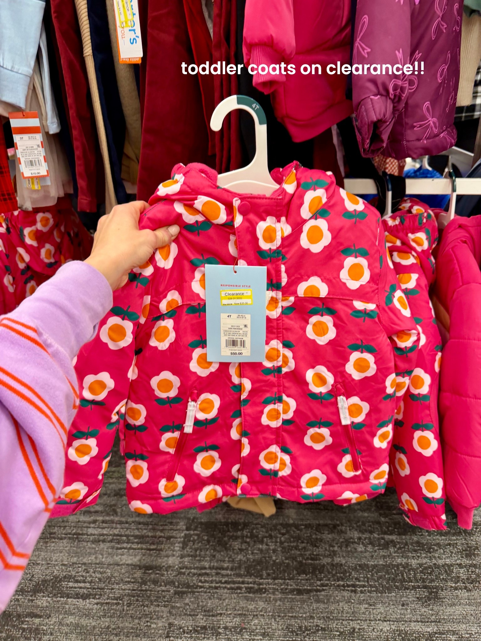 Cute toddler coats 1/2 off-getting a size up for next year 

#LTKBaby #LTKSpringSale #LTKKids