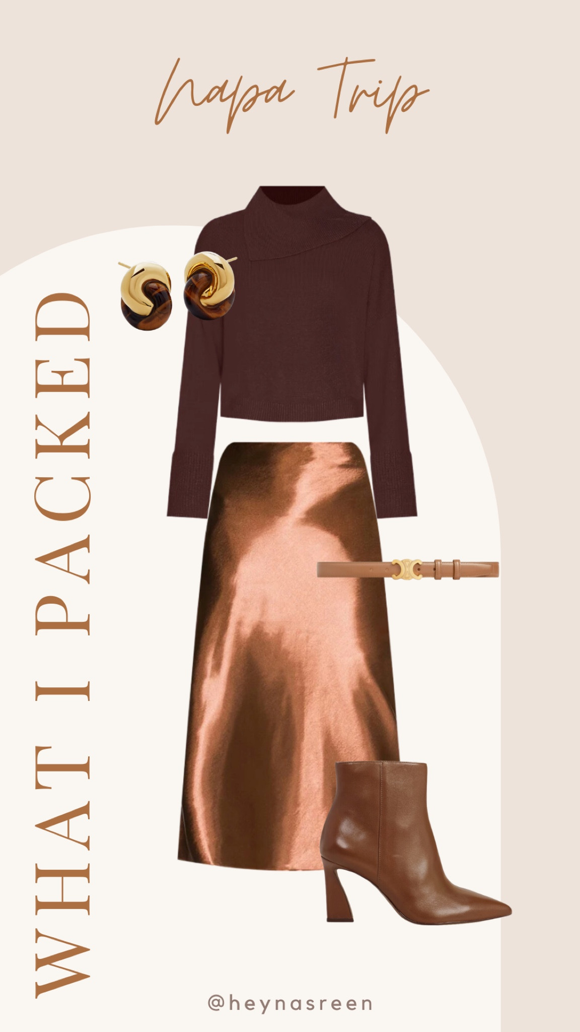 An outfit I packed for my trip to Napa! Love how these neutrals come together. My sweater is so cute and pairs perfectly with the ankle boots 🤎

#LTKSeasonal #LTKfindsunder100 #LTKstyletip