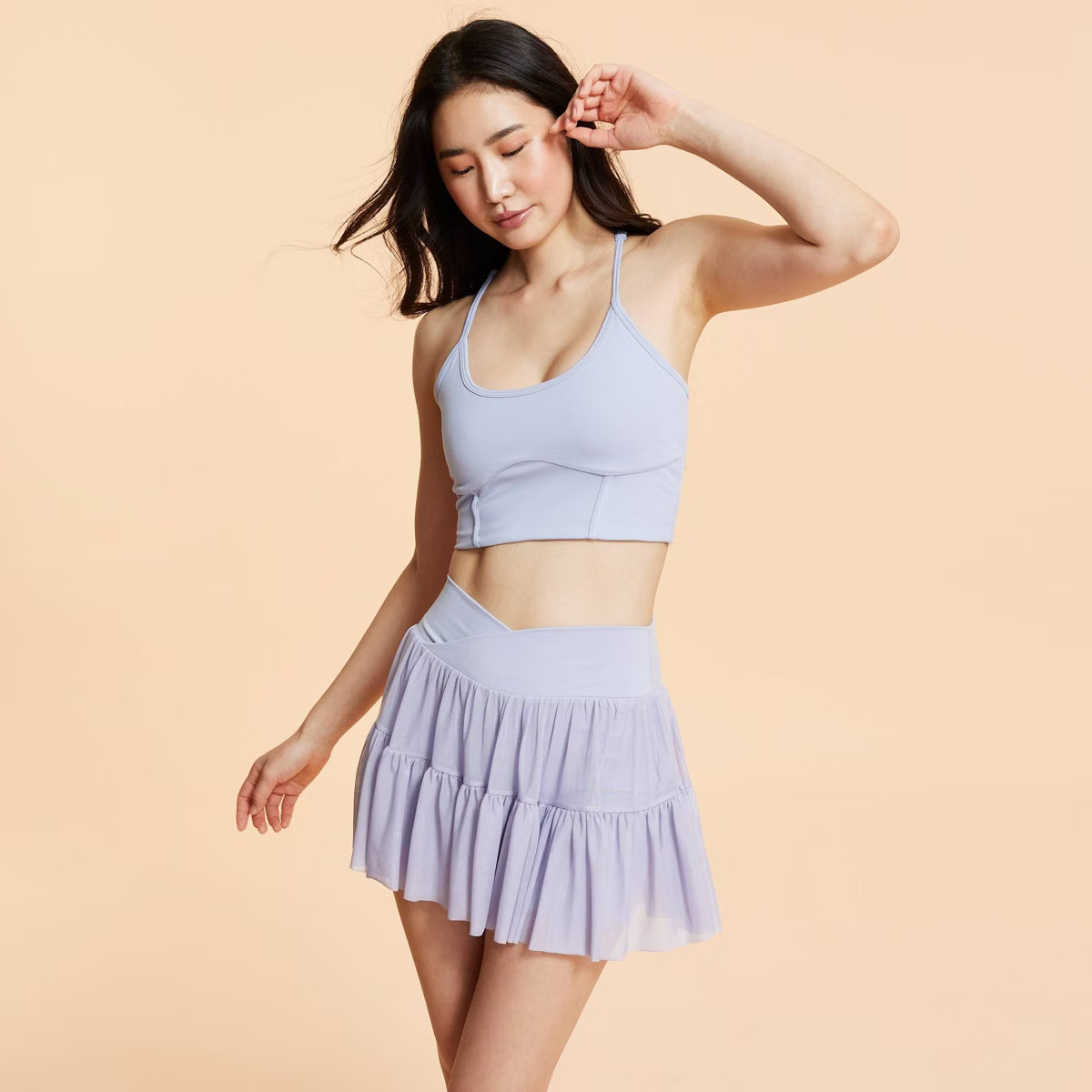 Blogilates Women's Corset Cropped Bralette | Target
