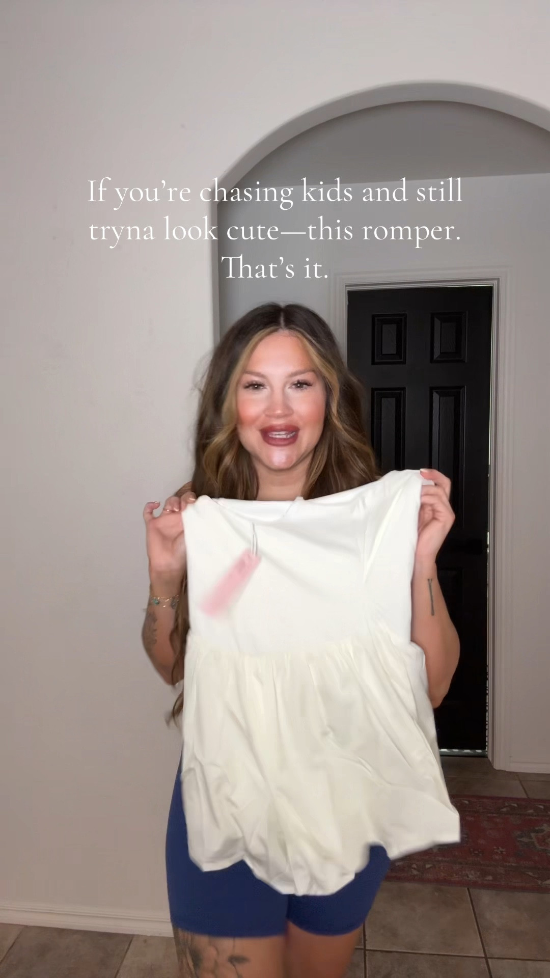 Such a romper mom! 

Wearing a size medium 150lbs 5’3 34DDD



#LTKMidsize #LTKStyleTip #LTKActive