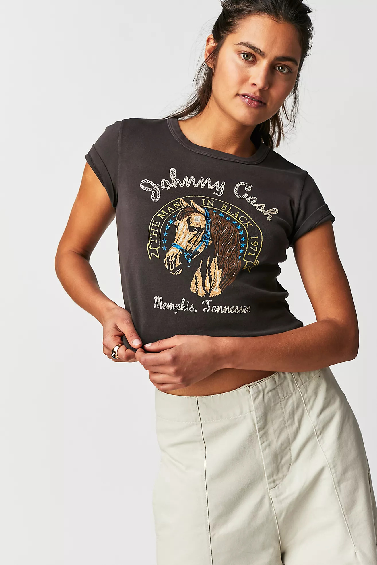 Johnny Cash 71 Tennessee Tee | Free People (Global - UK&FR Excluded)