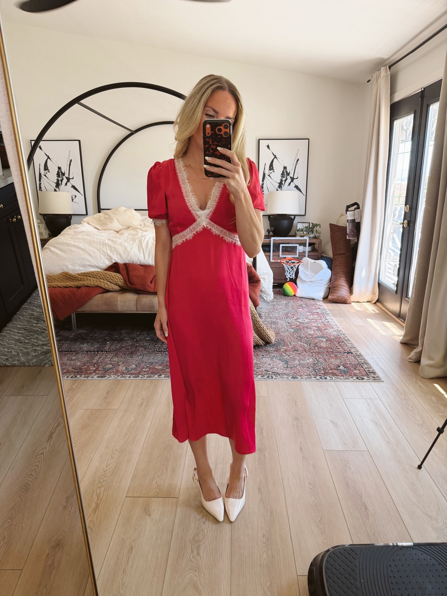 Loving this v-neck lace trimmed midi dress from Anthropologie!

#LTKootd #LTKgrwm