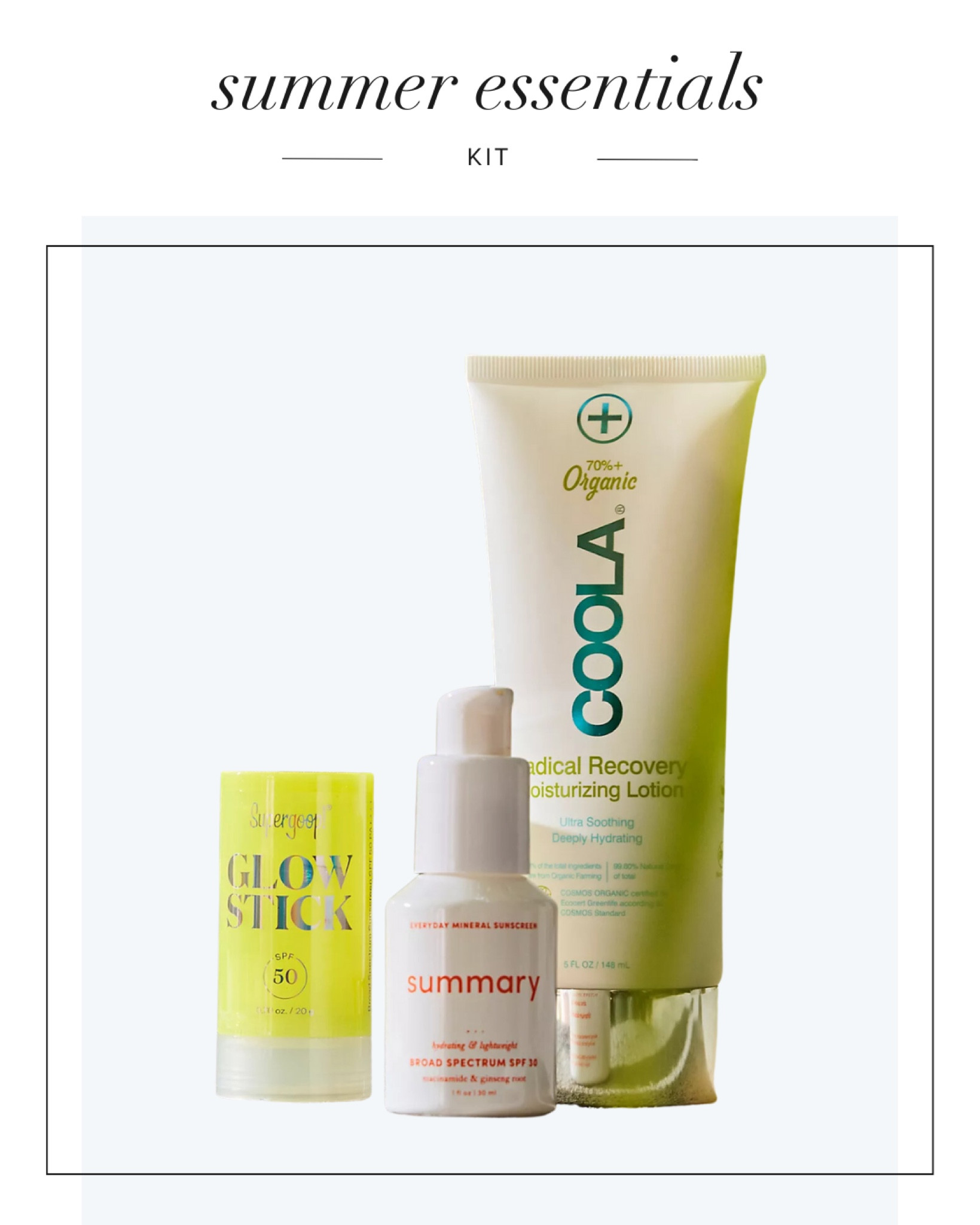 Some of my favorite summer skincare essentials! 

#LTKSeasonal #LTKbeauty #LTKFind