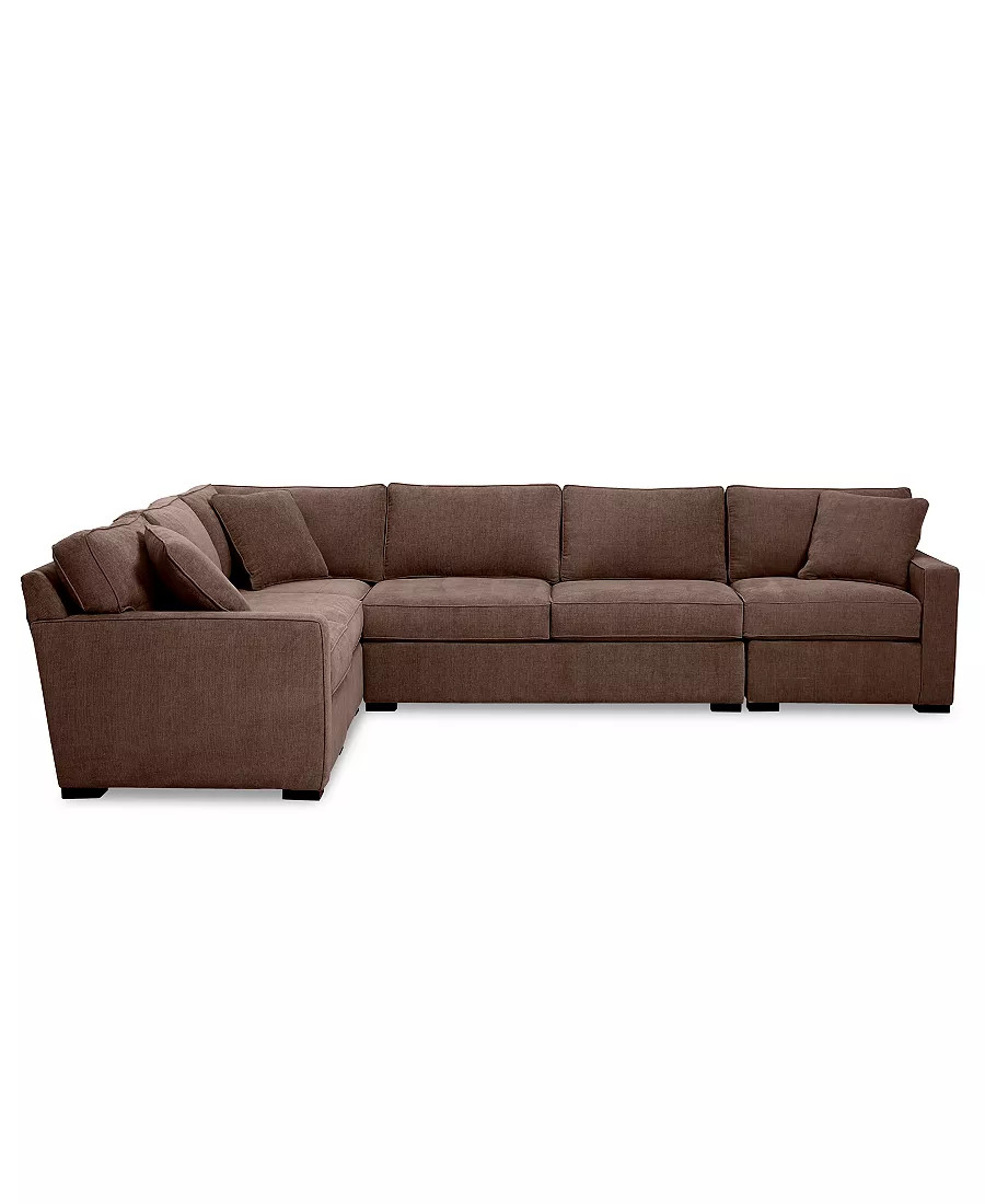 Radley 5-Pc. Fabric Sectional Sofa | Macy's