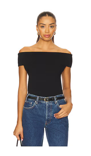 Francis Top in Black | Revolve Clothing (Global)