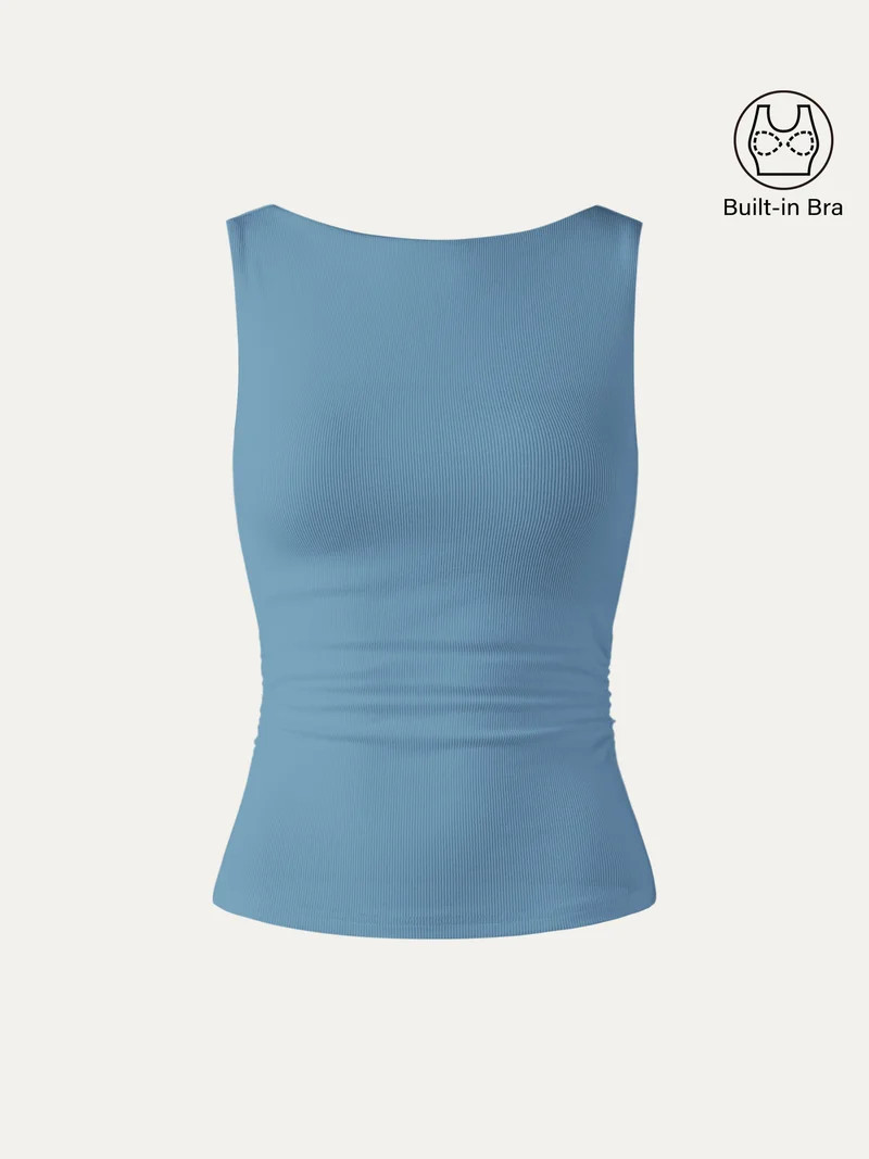 Elastic Open Back Bra Tank | OGLmove