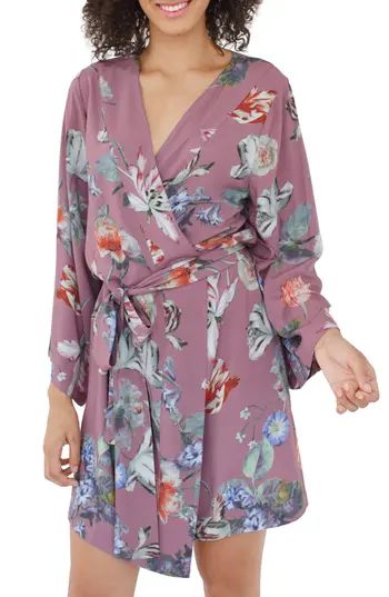 Women's Plum Pretty Sugar Floral Kimono Robe | Nordstrom