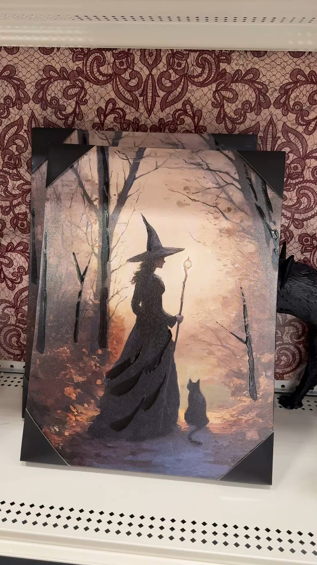 Halloween decor has hit Michaels! This witch picture is perfect Halloween decor for mantels, shelves or wall art. 

#halloweendecor #halloweenpictures

Halloween pictures, Halloween decorations, witch pictures, moody Halloween decor

#LTKSeasonal #LTKHome