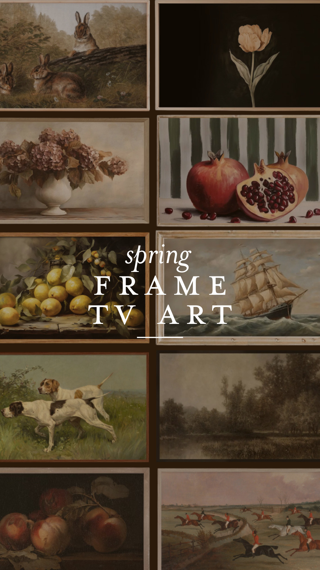 Spring Frame TV Art 🖼️ 🤎 🌷the *easiest* and most inexpensive way to decorate your house for spring! Find even more great seasonal options at shop.chrislovesjulia.com 

 

#LTKSeasonal #LTKFindsUnder50 #LTKHome