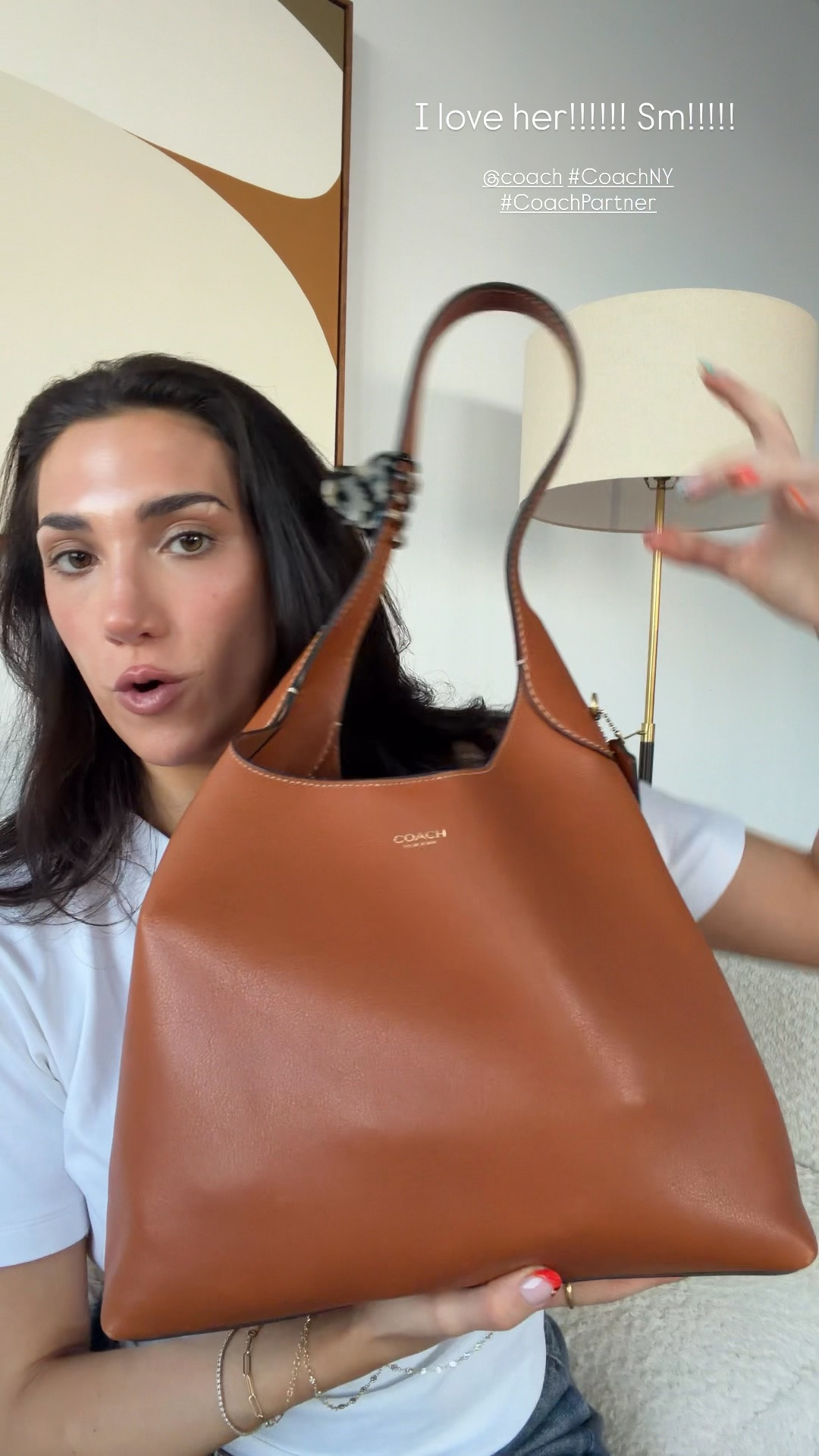 new bag from @coach for the summer!! #CoachNY #CoachPartner
