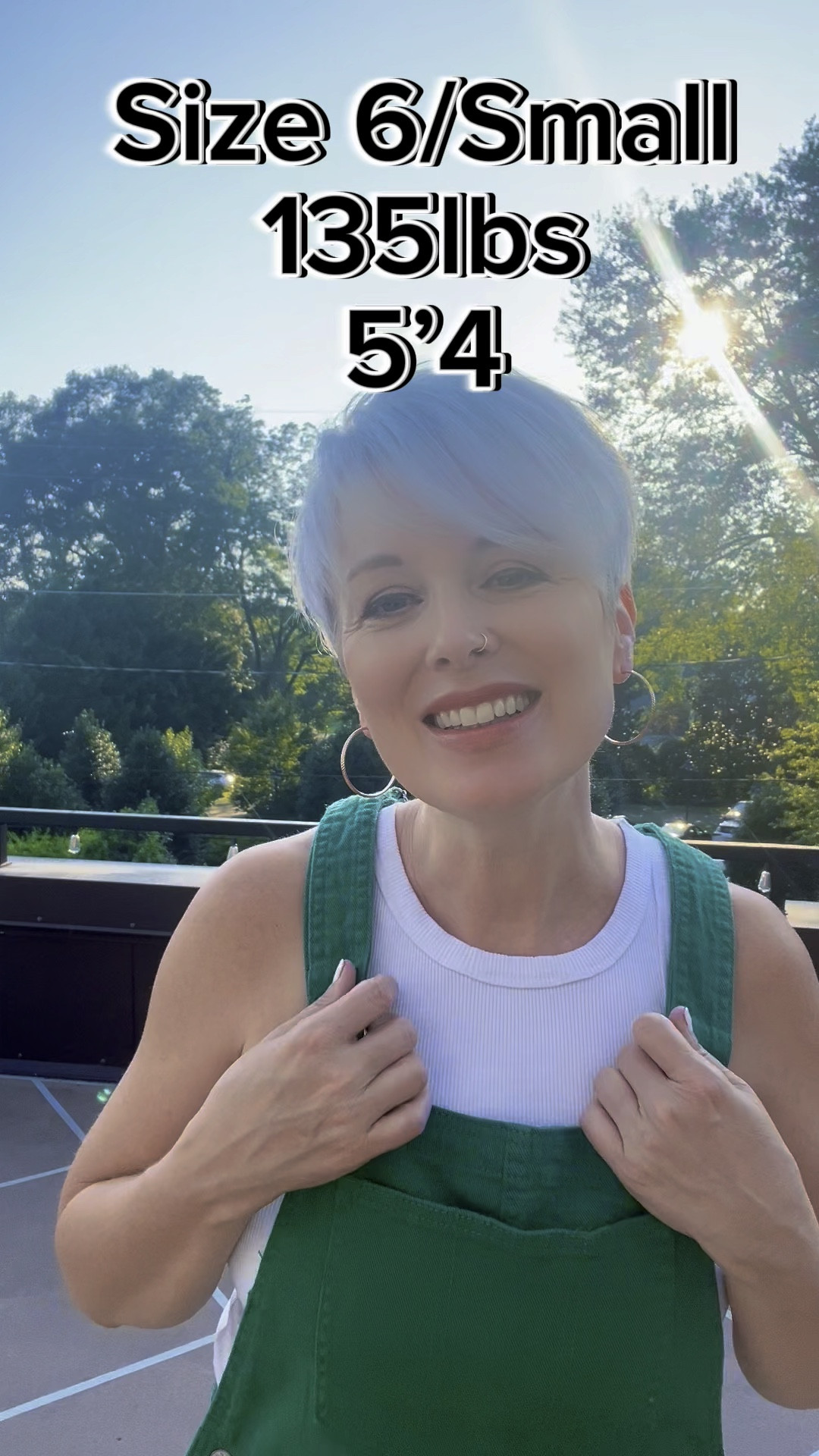 Green overalls! Somebody pinch me! Not because I’m Irish but because I must be dreaming 😍 So comfy friends! Perfect for all seasons just change the shirt or layer with a flannel! #overalls #casual #comfy #over50 #amazonfind #amazonfashion 

#LTKFindsUnder50 #LTKOver40