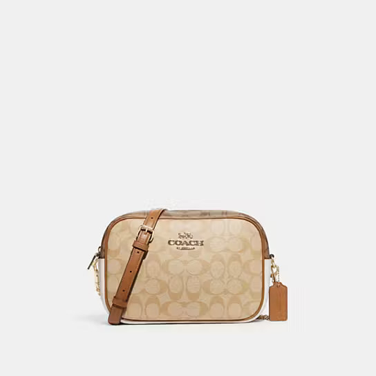 Jamie Camera Bag In Blocked Signature Canvas | Coach Outlet US