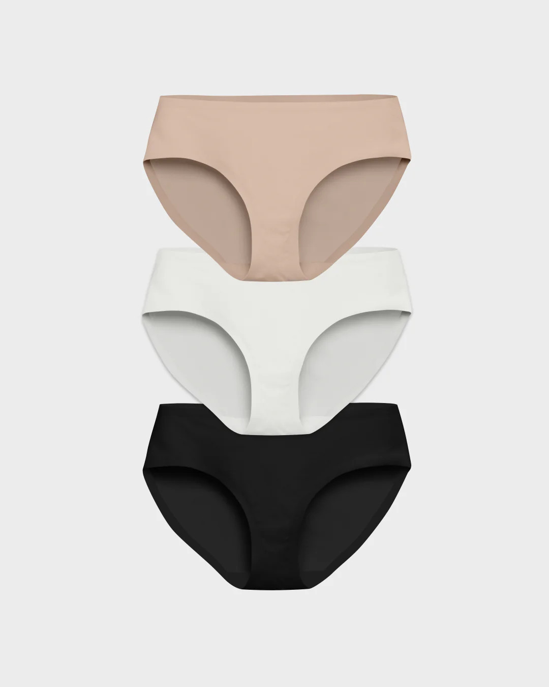 Black Nude and Pearl Thong Bundle – 3 Pack Seamless Panties | EBY (US)
