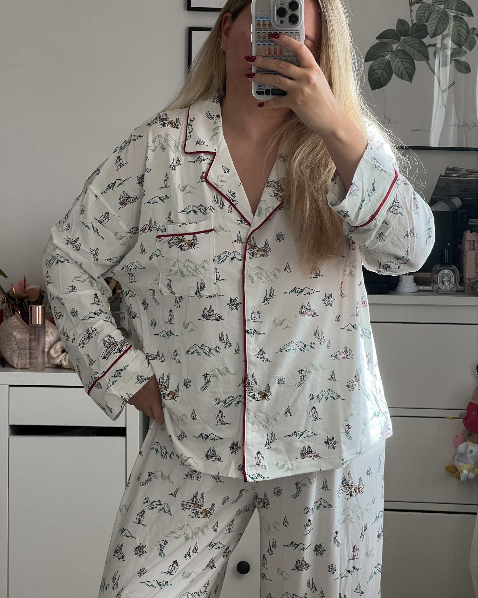 ski print pyjamas 

#LTKautumn #LTKuk #LTKwinter