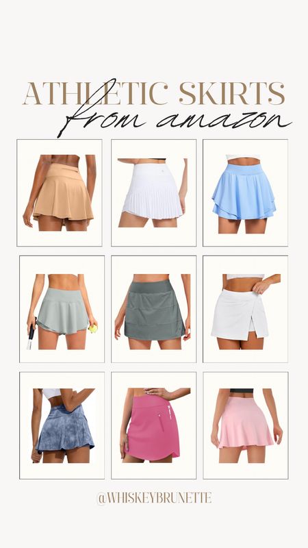 Sporty athletic skirts from Amazon! So cute for spring.

Athletic Skirt | Tennis Skirt | Amazon Skirts | Athleisure Skirts | Sporty Skirts 

#LTKfitness #LTKfindsunder50 #LTKstyletip