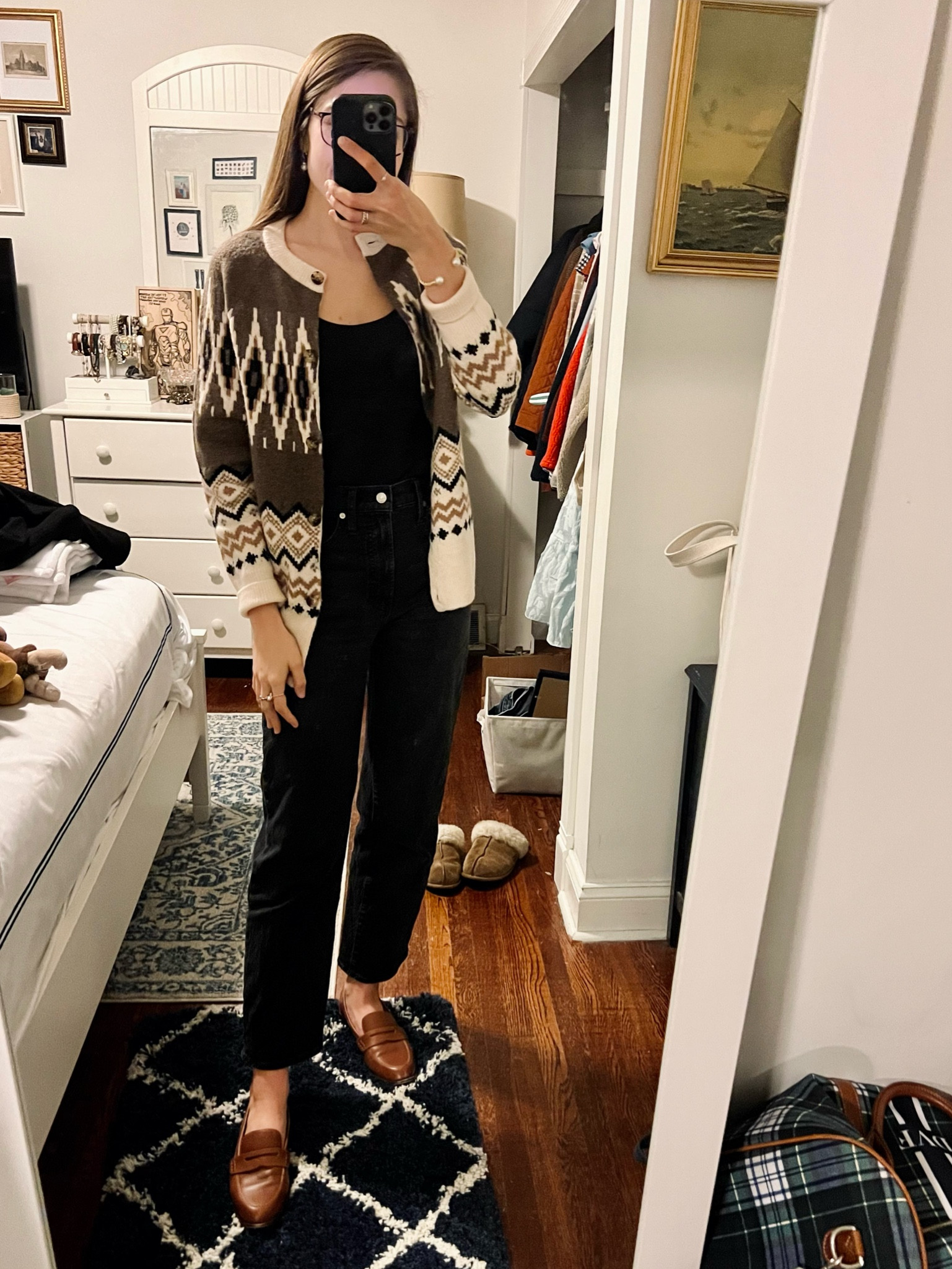 Fair isle // jcrew // classic style // preppy style // Madewell // loafers // minimalist// winter style //

#LTKFind #LTKSeasonal #LTKunder50