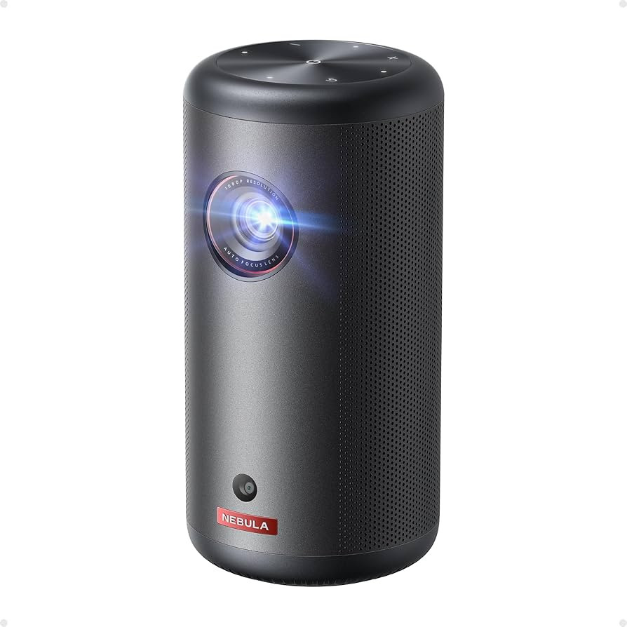 NEBULA Capsule 3 GTV Portable Mini Projector, Netflix Officially Licensed, 1080P Smart Projector ... | Amazon (US)