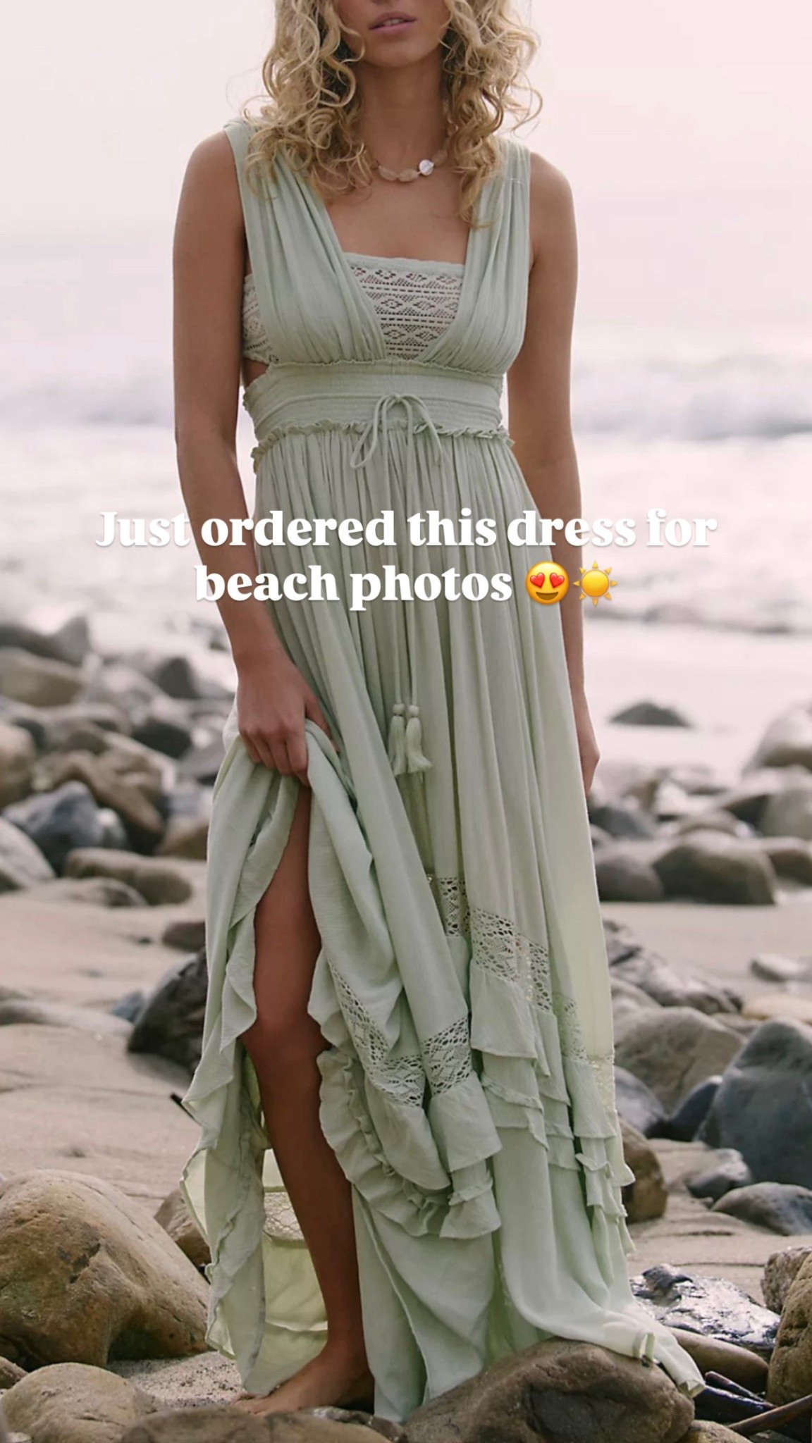 Just ordered this maxi dress fo beach family photos! 😍

Free people dress
Family Photo outfit 
Beach photos 
Wedding guest dress 

#LTKWedding