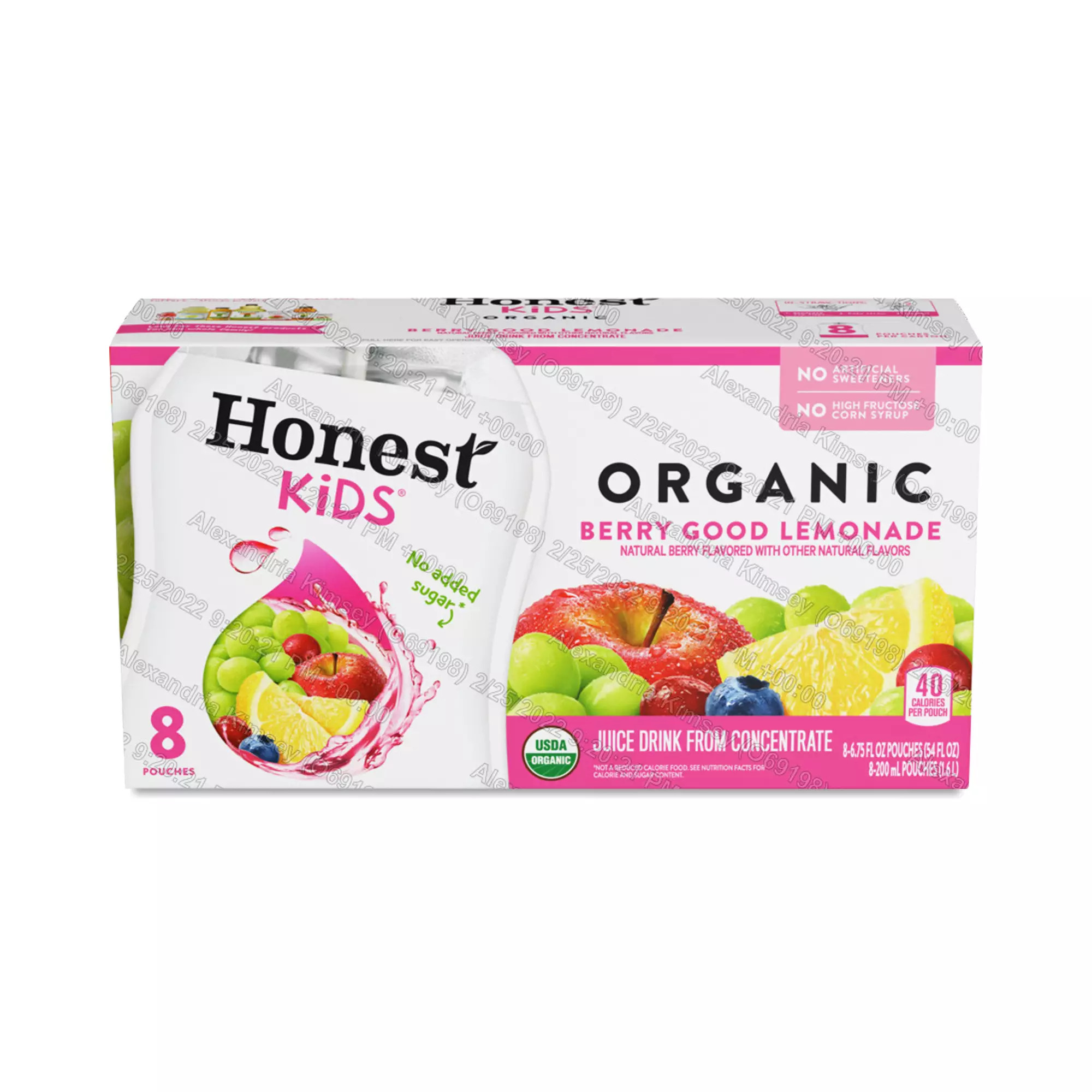 Berry Berry Good Lemonade Kid's Drink Pouches | Thrive Market