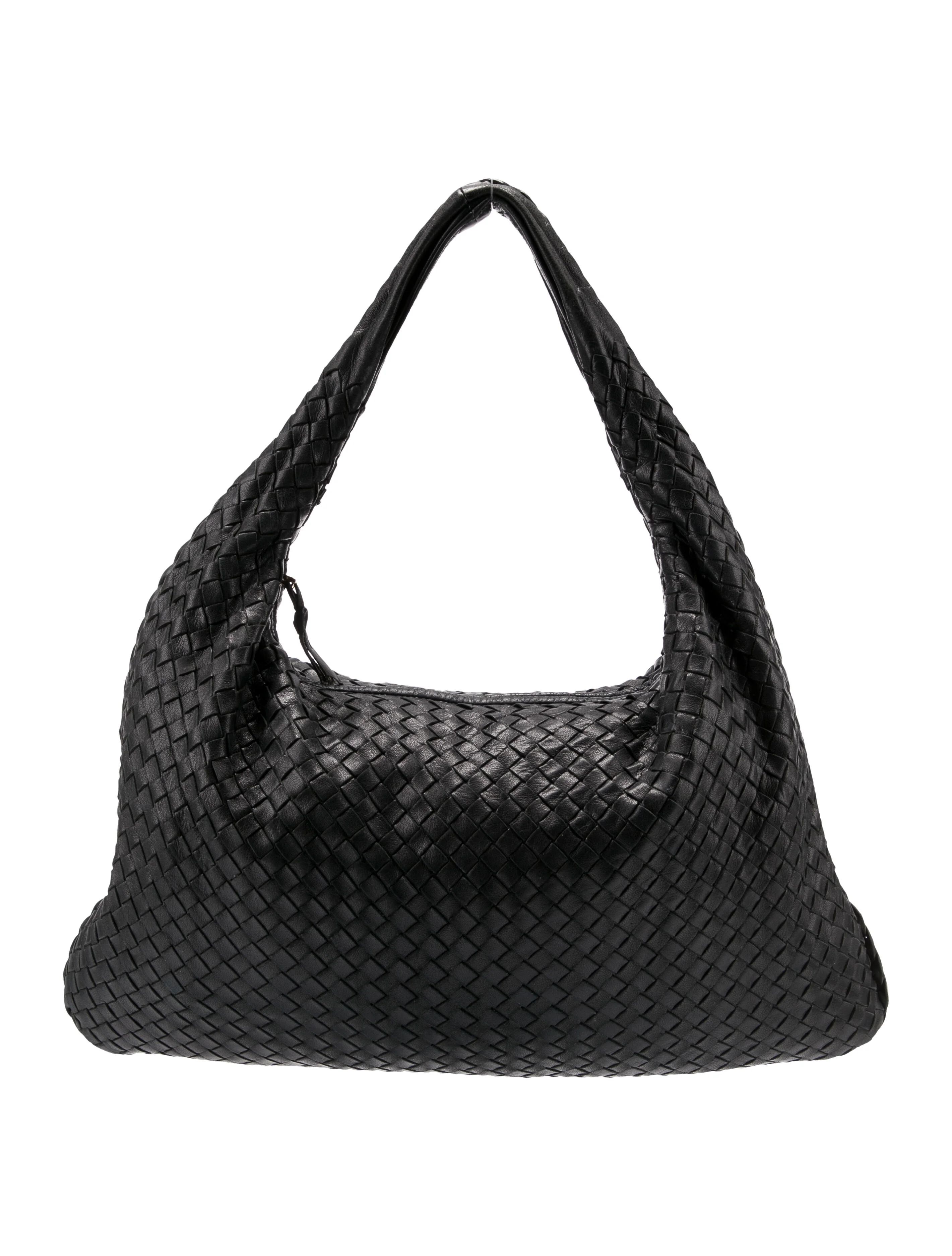 Leather Intrecciato Weave Hobo | The RealReal