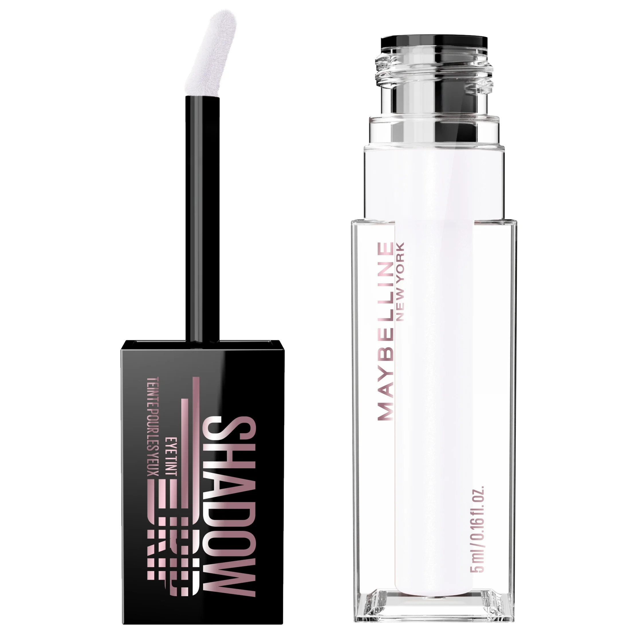 Maybelline New York Shadow Drip Eye Tint Liquid Eye Shadow, Silver Drip, 0.17 fl oz | Walmart (US)