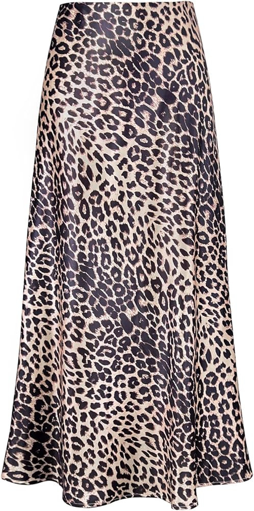 Satin High Waisted Maxi Skirts | Amazon (US)