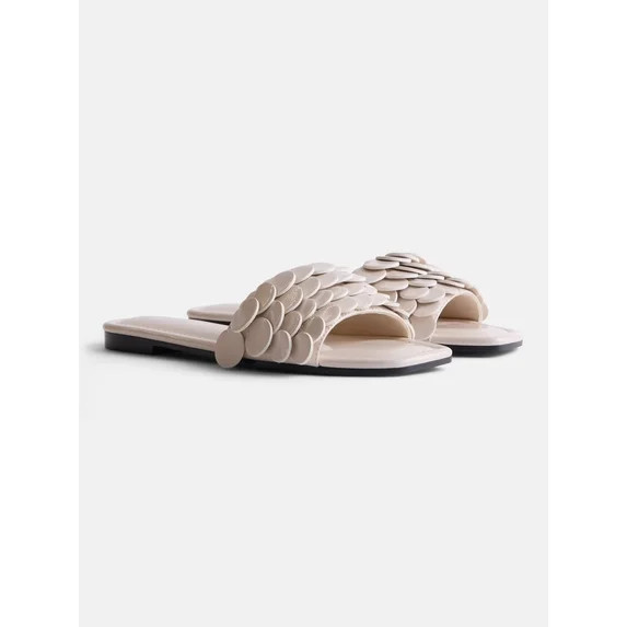 Scoop Women's Paillette Slip On Sandals | Walmart (US)