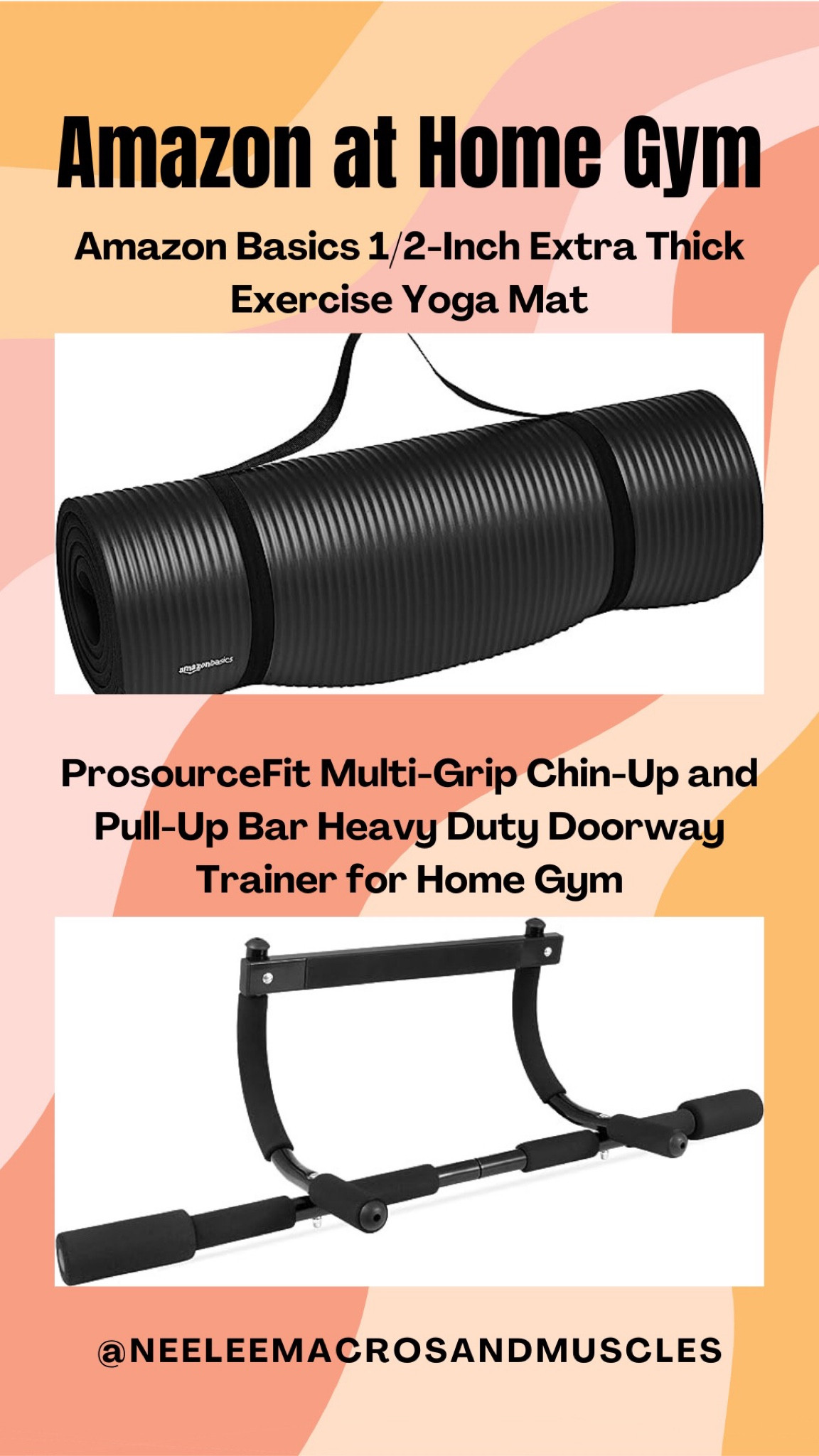 AMAZON at home gym equipment!! 🤍🤍 follow @neeleesmacrosandmuscles on instagram for health and wellness tips!!  Sale 

#LTKHoliday #LTKHolidaySale #LTKU