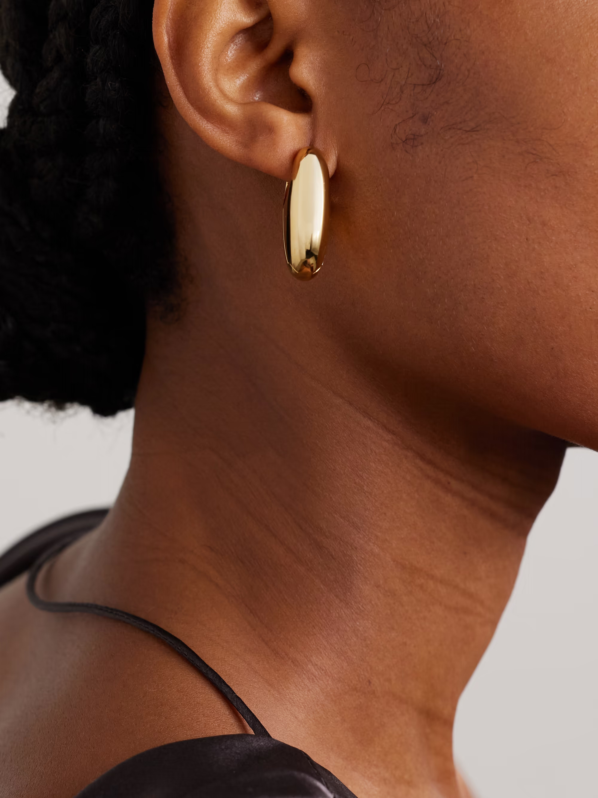 Vola gold-plated hoop earrings | NET-A-PORTER APAC