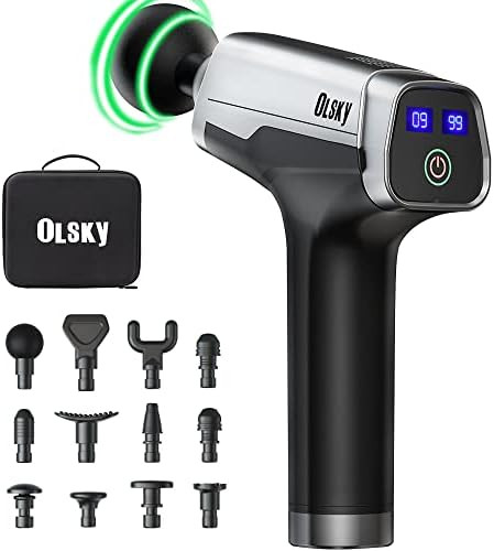 Massage Gun, Handheld Deep Tissue Massager for Pain Relief, Back Massager, Electronic Shoulder Ma... | Amazon (US)