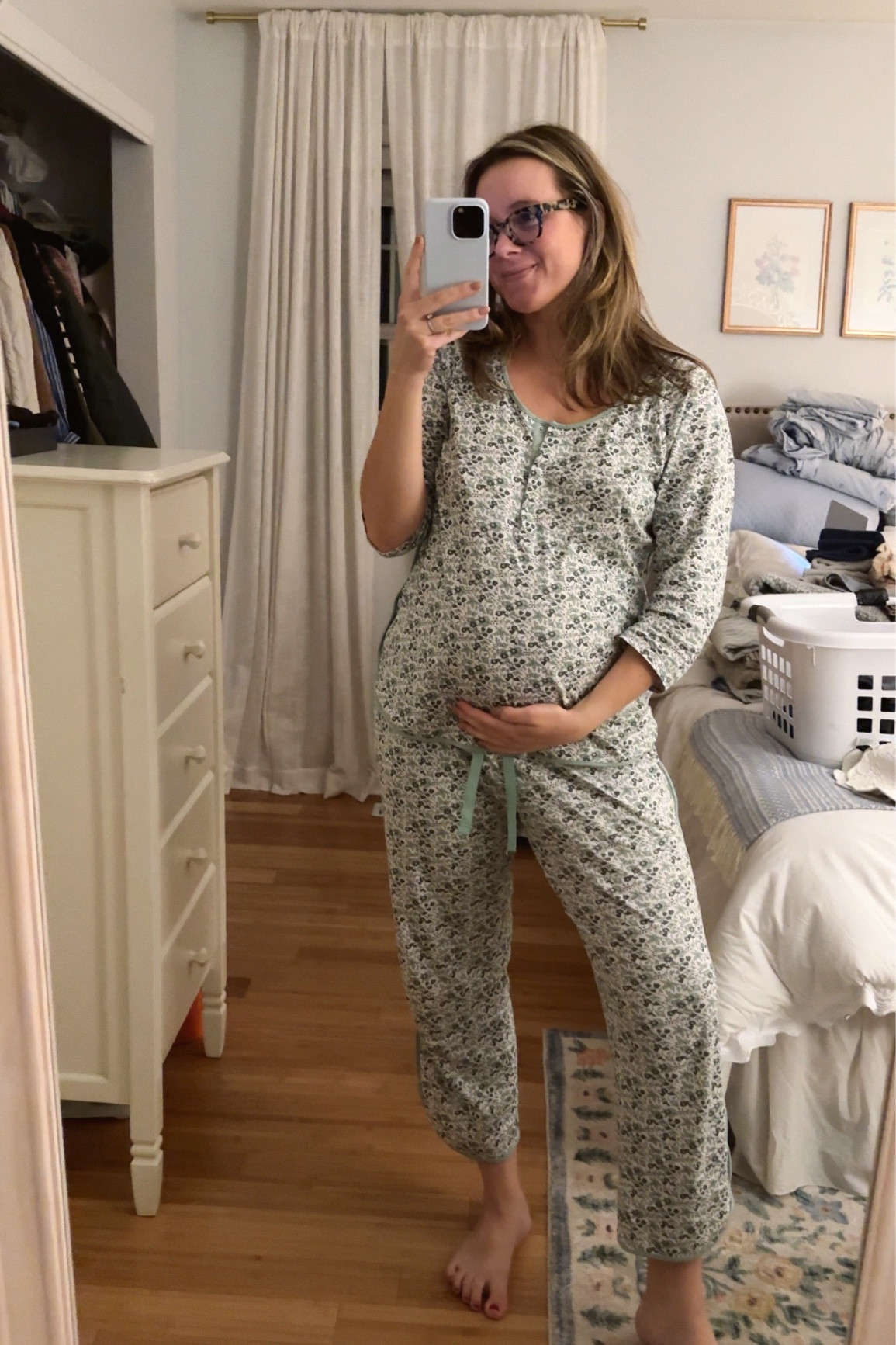 My favorite maternity pajamas, an absolute must have! Linking all my favorites (I wear them all on repeat!). I also love that they’re nursing friendly too so perfect for postpartum. A hospital bag must-have, too!! 

#LTKBump #LTKBaby