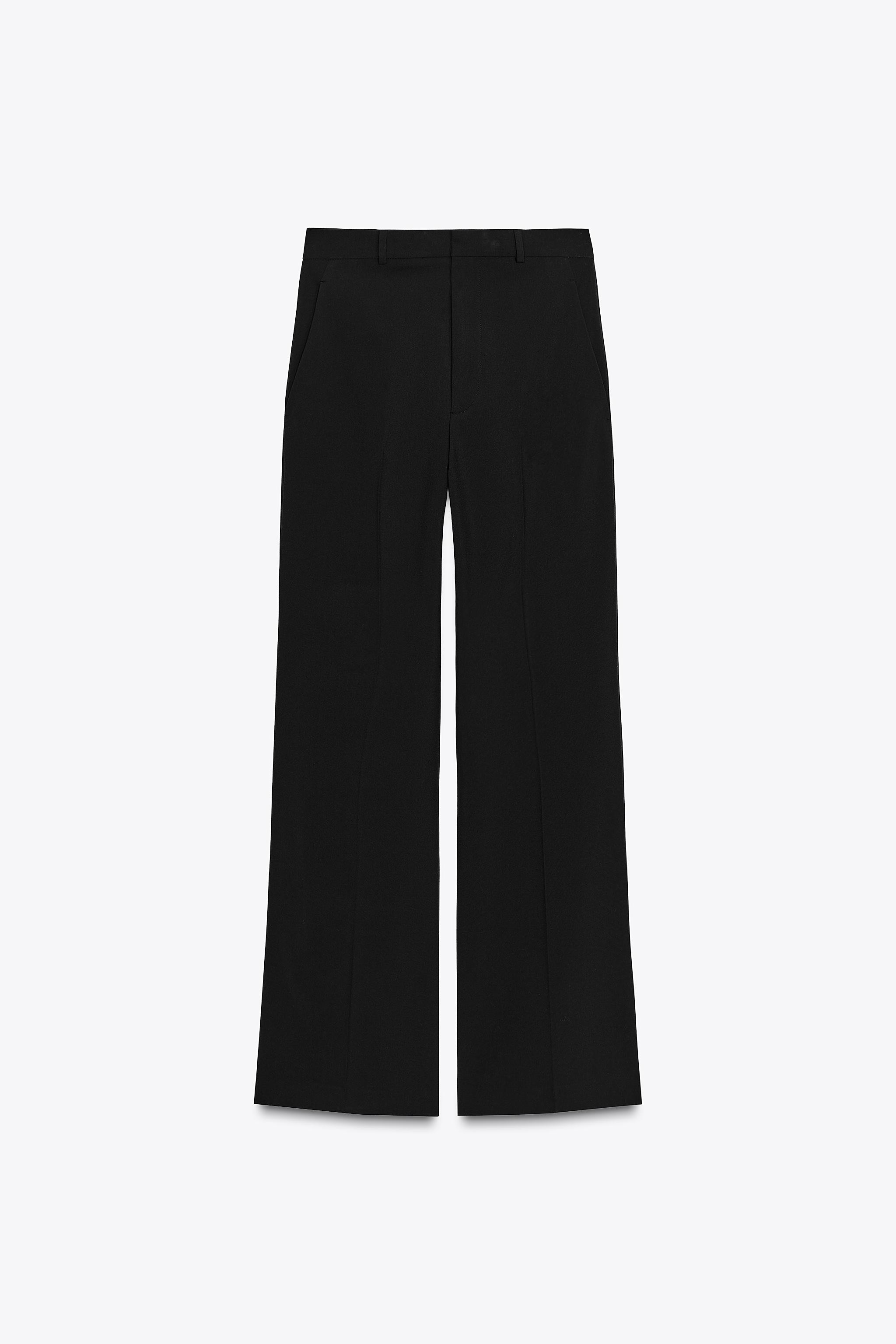 ZW COLLECTION HIGH-WAIST TROUSERS | Zara UK