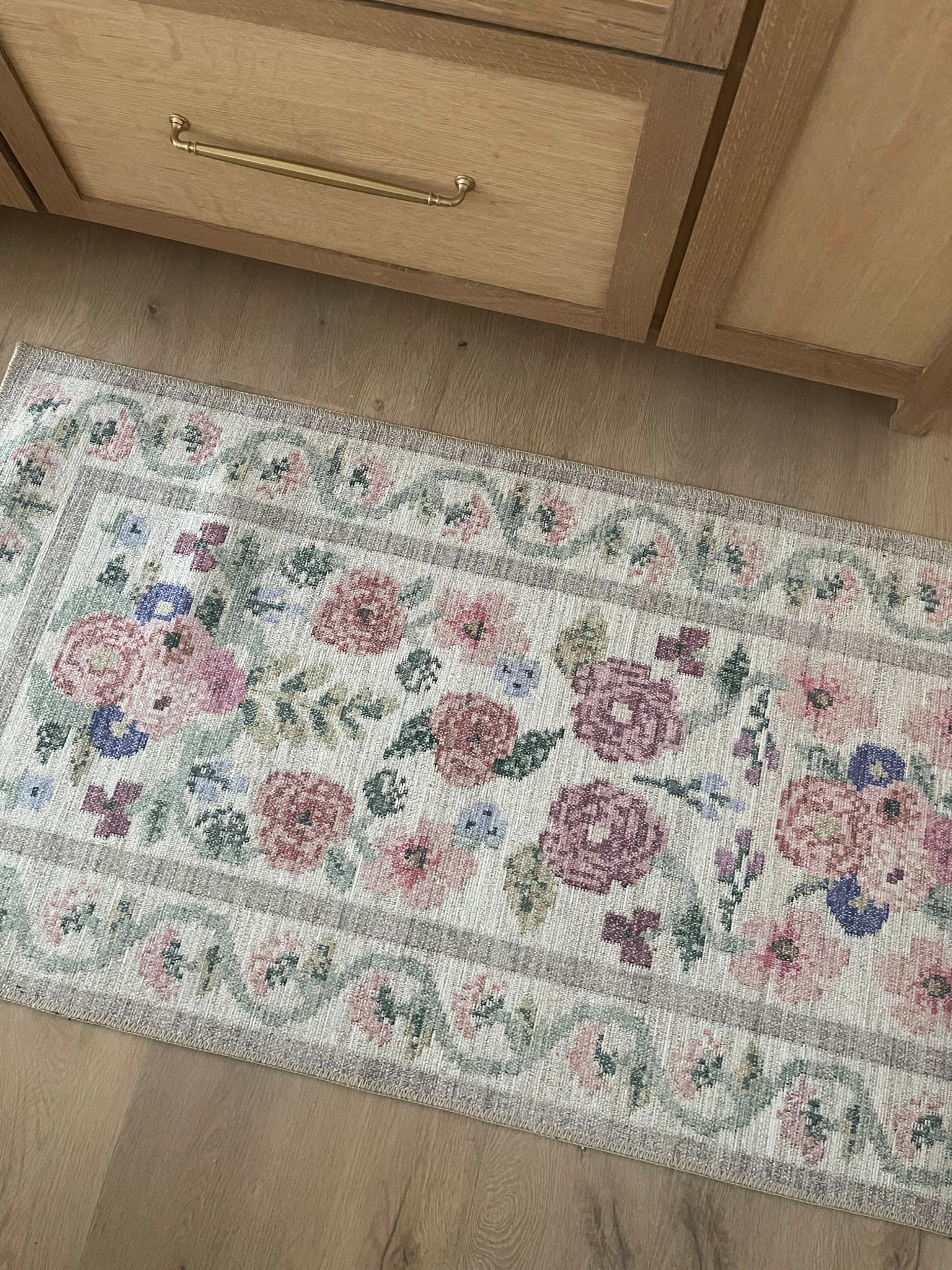 Loloi Rifle Paper Co kitchen rug runner! 

#LTKHome #LTKFindsUnder100