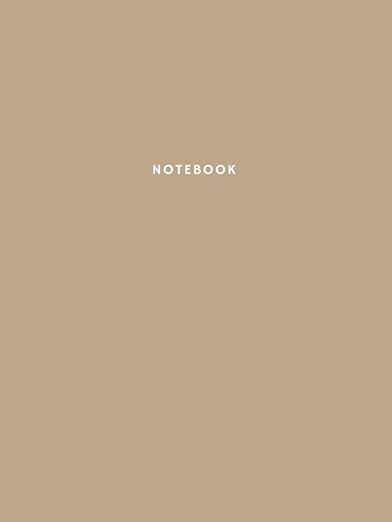Notebook: Classic Beige Notebook: 8.5"x11" 150 Pages Notebook, 150 Pages 8.5"x11" Journal, Colleg... | Amazon (US)
