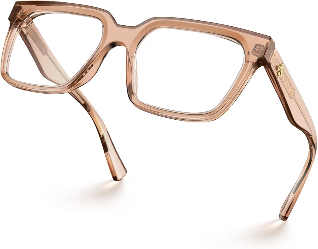 VISOONE Rectangle TR90 Blue Light Blocking Glasses Computer Eyewear with Preppy Look for Women an... | Amazon (US)