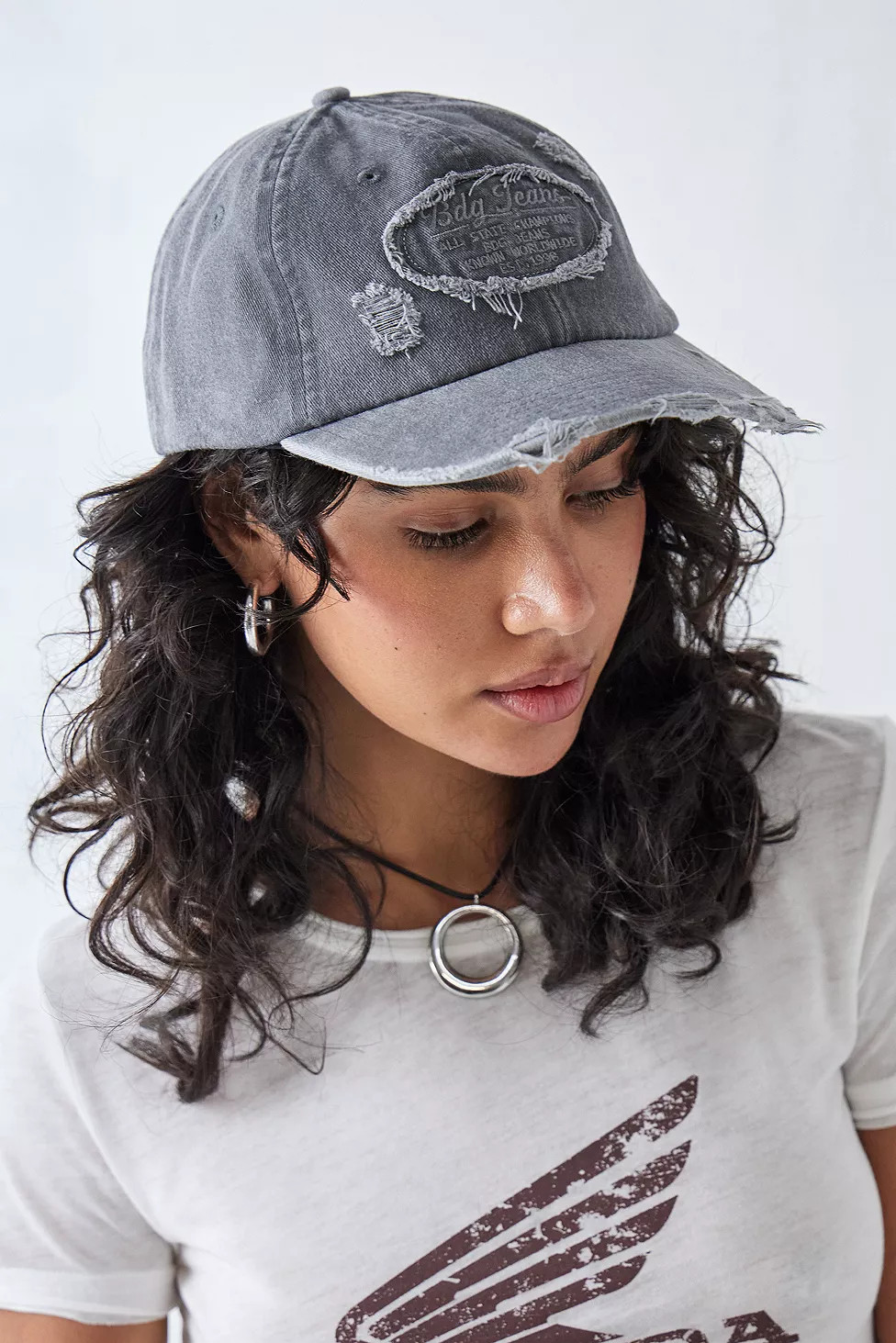 BDG Distressed Logo Cap | Urban Outfitters (EU)